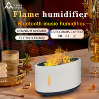 Diffuseur d'arômes sans fil avec télécommande, humidificateur à flamme 200 ml pour huiles essentielles, vente en gros