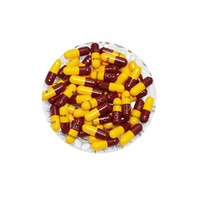 Capsules végétales dures vides colorées de taille 0 personnalisées en Chine