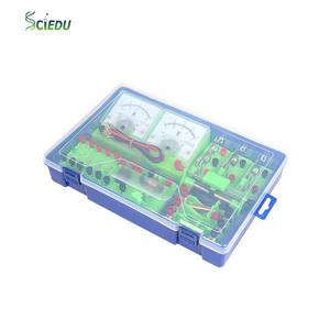 Kit Completo per Esperimenti di <span class=keywords><strong>Fisica</strong></span> ed Elettricità, Attrezzatura per Esperimenti Elettromagnetici, Set Completo per Circuiti Elettrici - Product Image 1