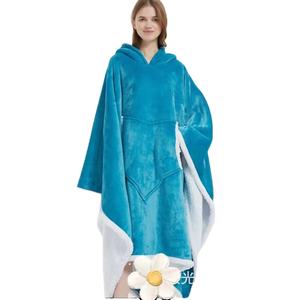 Couverture à capuche surdimensionnée portable avec capuche, flanelle polaire géante de luxe, impression personnalisée, confortable, avocat, besoin de catalyse - Product Image 5