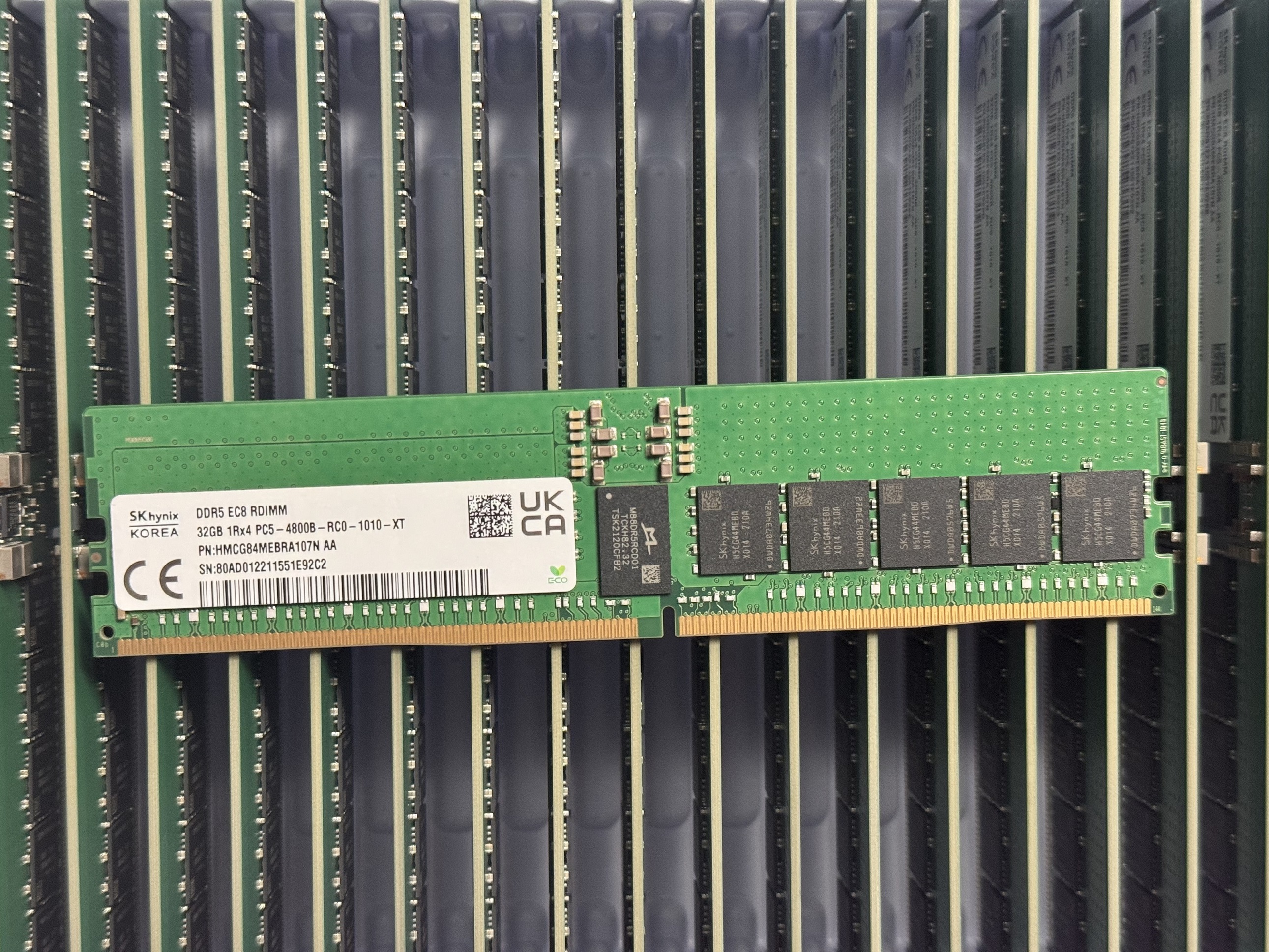 SK Hynix 64GB DDR5 5600mhz ECC Memory Module for Servers