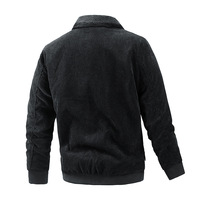 Veste en polaire double face pour homme d'hiver, costume de baseball, veste décontractée, mode masculine
