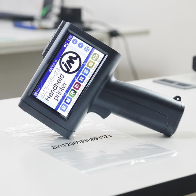 Hot Selling Handheld Portable Inkjet12.7mm Printer Plastic Bag Coding Serial Number