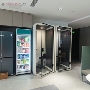 Hộp âm thanh Inc gian hàng điện thoại Pod để bán không gian làm việc văn phòng cuộc họp gian hàng phòng cách âm gian hàng - Product Image 2