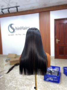 100% Virgin Vietnam Human <b>Hair</b> Wig Manufacturer Natural Look Soft Smooth Remy <b>Hair</b> Bulk Wholesale Export - Product Image 4