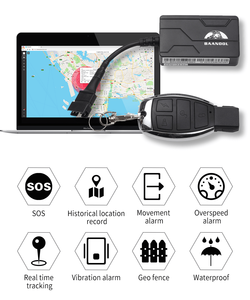 Mini moniteur Suivi automatique des appareils de suivi en continu GPS 311C avec vue de l'emplacement du capteur et détection des chocs - Product Image 2