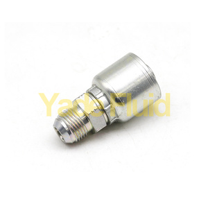 Conectores de Manguera Hidráulica JIC Macho 16711PK, Conector de Manguera de Acero Inoxidable de Una Pieza, Conectores de Manguera Hidráulica de Alta Presión - Product Image 3