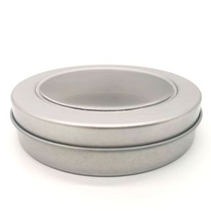 Trong Kho Hợp Thời Trang Hàn Quốc Trò Chơi Phong Cách Vòng Hộp Thiếc 9020 Rỗng Kẹo Tinplate Kim Loại Lon - Product Image 1