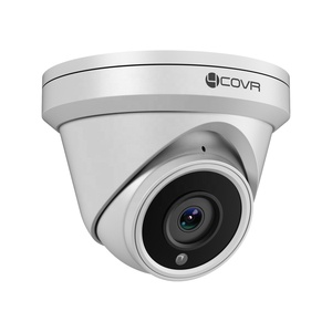 กล้องโดม IP 4COVR 8MP PoE สำหรับภายนอก/ภายในอาคาร มาตรฐาน IP67 ไมโครโฟนในตัว เลนส์ 2.8 มม. มุมกว้าง 110 องศา มองเห็นในเวลากลางคืนได้ไกล 100 ฟุต พร้อมระบบตรวจจับใบหน้าด้วย AI - Product Image 1