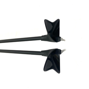 Bastón de Esquí Personalizado con Logotipo a Color, 165 cm, 100% Fibra de Carbono, Empuñadura de PP y Corcho - Product Image 2