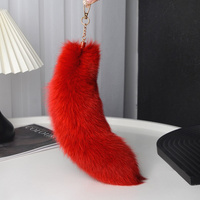 Porte-clés queue de renard duveteuse Y2K, accessoires de cosplay, pendentif en peluche pour clés de voiture pour femmes