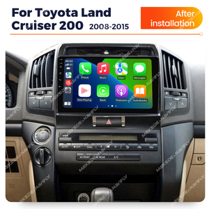 MEKEDE Android 4 2.5D Écran IPS Lecteur DVD de Voiture pour Toyota <span class=keywords><strong>Land</strong></span> <span class=keywords><strong>Cruiser</strong></span> 200 LC200 2008-<span class=keywords><strong>2015</strong></span> 2 + 32GB GPS BT Stéréo Radio CFC - Product Image 4
