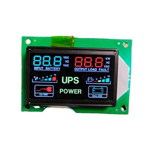 Tùy chỉnh va loại LCD nhà sản xuất chip trên tàu màn hình màu đen 6 chữ số ht1621 màu bảy đoạn hiển thị Module UPS điện - Product Image 1