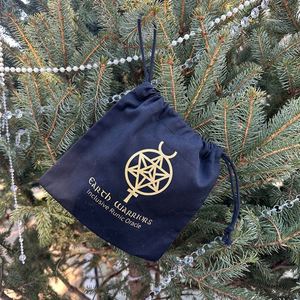 Promotional Black Calico Cloth Canvas <b>Drawstring</b> Bag With Logo Printed Organic Cotton Canvas <b>Pouch</b> - Product Image 6