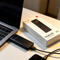 SSD Eksternal Portabel 2TB Kecepatan Tinggi USB 3.0 Solid State Drive untuk Laptop Baru