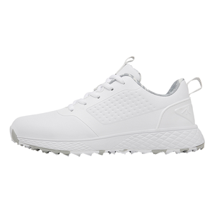 Zapatos de Golf Profesionales sin Tacos para Hombre y Mujer, Estilo con Cordones, Forro de Malla Transpirable, Zapatillas Deportivas de PU Suaves para Deportes al Aire Libre, Invierno y Verano - Product Image 1