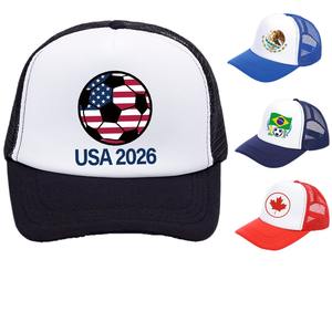Gorra de malla para camionero con diseño de bandera estadounidense para hombre, 2026 - Product Image 3