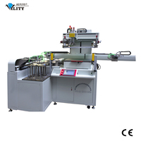 Máquina Automática de Serigrafía Vertical al Vacío para Paneles de Vidrio Planos con Alineación de Bordes