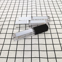 Tubes de brillant à lèvres avec miroir et lumière LED, personnalisés, étiquettes d'emballage à grande capacité, 7ml, pièces, en Stock