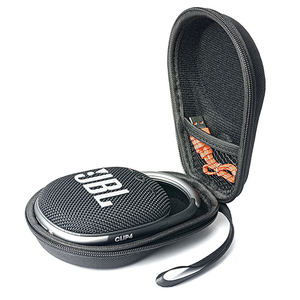 Fumao EVA เคสสำหรับพกพายากสำหรับ <span class=keywords><strong>JBL</strong></span> CLIP 4ลำโพงไร้สายแบบพกพากันน้ำใช้ได้กับสาย USB และเครื่องชาร์จ (สีดำ) เคส - Product Image 5