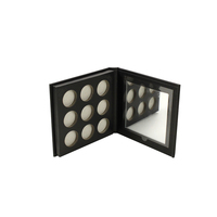 Caja de Papel de Lujo Vacía para Clientes, Paleta de Sombras de Ojos Iridiscente de 12 Colores, Envase Personalizado de Marca Privada