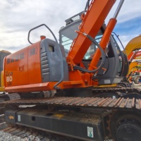 Excavatrice hydraulique sur chenilles Hitachi ZX80 ZAXIS80 d'occasion, 8 tonnes, durable et économique, à vendre
