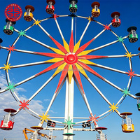 Atracciones de Parque de Diversiones, Mini Rueda de la Fortuna de 20 Asientos en Venta, Rueda de la Fortuna para Adultos, Rueda de la Fortuna Comercial