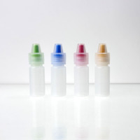 Vente en gros de flacons compte-gouttes en plastique de 3 ml, 5 ml, 8 ml, flacons de distribution d'encre et de peinture