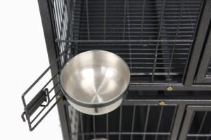 D192A-3F,โรงงานโดยตรงสแควร์หลอดกรงสุนัขขนาดใหญ่,3ชั้นกรง,กรงสุนัขในเชิงพาณิชย์ - Product Image 4