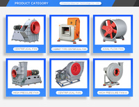 Ventilateur centrifuge 90W 220V pour chaudière, foyer, poêle à bois - Moteur AC pour construction et restaurant - Options de montage sur conduit