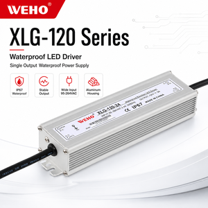 Éclairage de Parking Souterrain Série XLG-120 120W, Alimentation AC-DC, Driver Étanche IP67 12V 24V 36V 48V pour Garages - Product Image 1