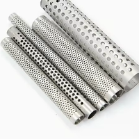 Filtre tubulaire perforé à trous ronds INNOVAT-LL en acier inoxydable 304L, cylindre métallique perforé