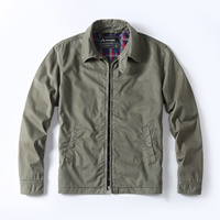 Toile enduite de décoration de bouton d'impression de bouffée de veste bleu marine véritable élégante pour des tenues décontractées d'hiver taille XS ODM