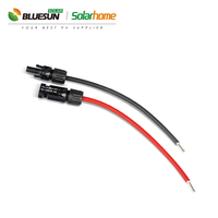 Bluesun DC Solar kabel 2, 5 mm2 4 mm2 6 mm2 10 mm2 verzinnter Kupferdraht DC Power Solar panel Kabel