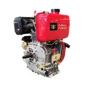 Motor diesel 10hp, motor diesel do kick starair-refrigerado 10hp único cilindro motor diesel 10hp motor diesel