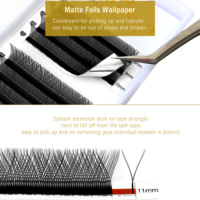 Faux cils en forme de Y, double pointe, faits à la main, cheveux synthétiques, sans cruauté, végan, doux, légers, naturels, extensions de cils croisés