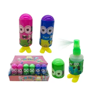 OEM criativo bonito para crianças glow stick luz fluorescente cola spray líquido doces China brinquedos