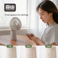 Diffuseur d'arômes SHIMOYAMA MIni, outil d'aromathérapie portable, mini ventilateurs portatifs avec tampons de coton parfumés pour rafraîchir et parfumer l'air