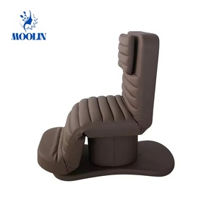 Cama de Masaje Eléctrica de Cuero PU Personalizada de Alta Calidad Moolin con 3 Motores para Uso en Hoteles y Gimnasios, Diseño Moderno, Salón Comercial - Product Image 1