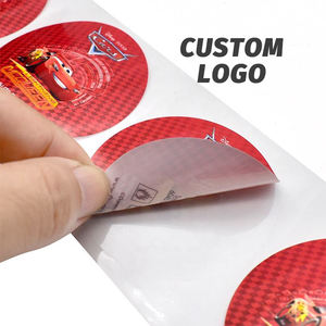 สติกเกอร์ฉลากกันน้ำแบบกำหนดเอง พิมพ์โลโก้เคลือบด้านแบบ Spot UV สีขาวสว่างใส ฉลาก<span class=keywords><strong>ฟิ</strong></span>ล์ม BOPP สีเงินใสสำหรับขวด - Product Image 1