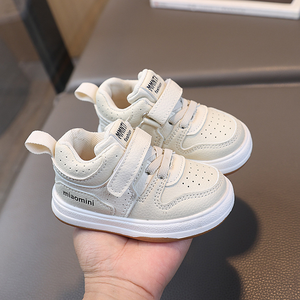 Yeni tasarım beyaz çocuk yüksek üst Sneakers moda renkli çocuklar için ayakkabı erkek toptan rahat bebek kız ayakkabı sonbahar - Product Image 4