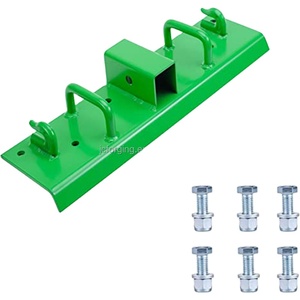 Crochets de fixation pour tracteur, crochets de préhension compacts à visser, anneaux en D de 1/4'' d'épaisseur, crochets de godet de tracteur de 1/2'', pièces personnalisées pour tondeuses à <span class=keywords><strong>gazon</strong></span> - Product Image 1