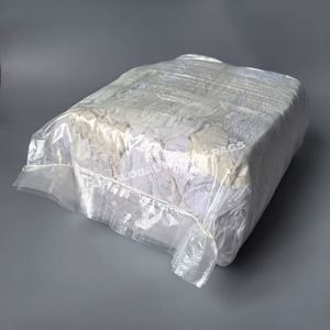 Paños de Algodón Blancos Absorbentes y Suaves, Paños de Limpieza Industriales de Algodón, Paños Multiusos para Taller - Product Image 1