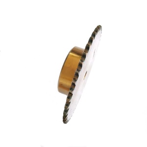 Pignon de chaîne à rouleaux en acier au carbone standard de haute qualité, vente directe, 35B Z40, pas de 3/8 po - Product Image 2