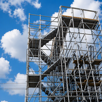 Système d'échafaudage Ringlock et d'échelles Q235 pour matériaux de construction – Connexion robuste et stable