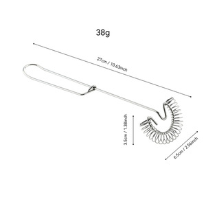 Stainless Steel Manual Egg Beater Spring Coil Egg <b>Stirrer</b> Butter Mixer Dough Mixer Baking Tools - Product Image 3