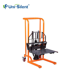 Uni-im lặng của nhãn hiệu tay Pallet Stacker nâng lên 900 mét chiều cao Mini Stacker cường độ cao nâng chuỗi xách tay Stacker FT0409-PT - Product Image 3