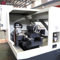 Tour CNC horizontal automatique de haute précision CAK6150, 3 axes, broche simple, commande FANUC, garantie de 3 ans pour les pièces en aluminium