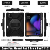 Housse de protection pour tablette, étui de protection pour Xiaomi Pad 7 / Pad7 Pro 11 pouces 2024