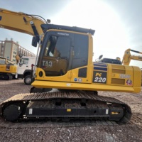 İkinci El Komatsu PC220 PC200 PC220-7 PC220-8 Yüksek Kaliteli Japon Orjinal Ekskavatör Şanzıman Pompa Motorlu Satılık